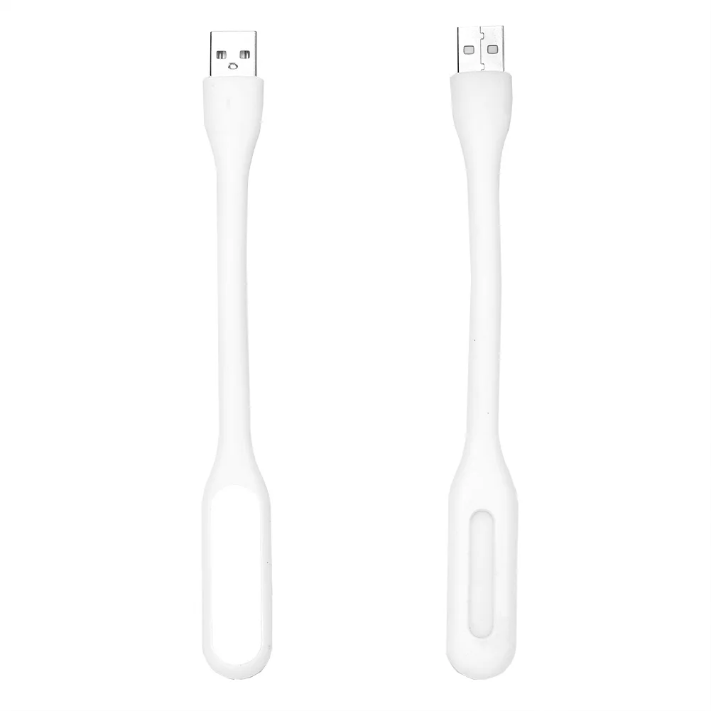 Регулируемый гибкий мини USB светодиодный ночной Светильник для ноутбука ночной работы походный светильник для чтения книг power Bank силикагелевый светильник