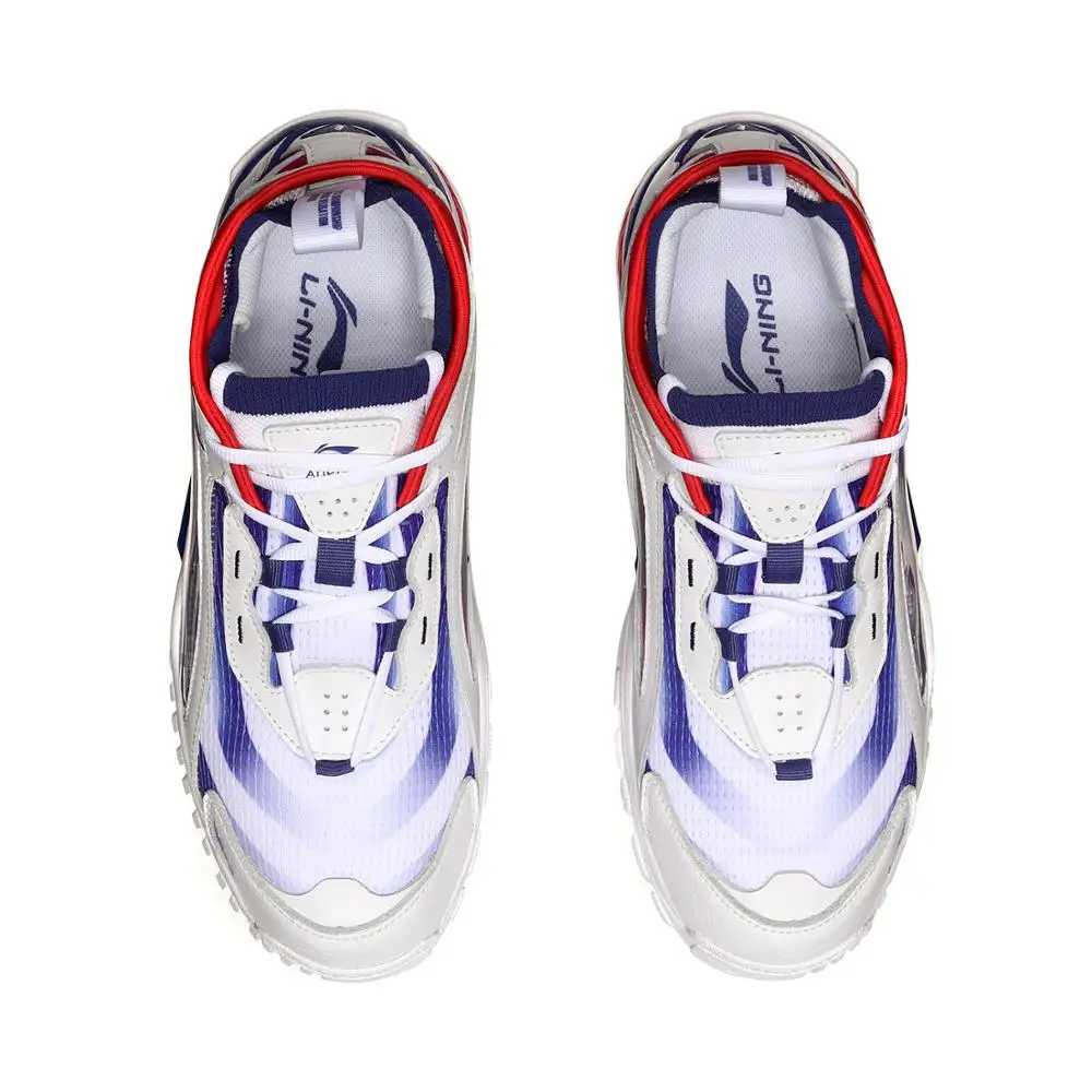 Li Ning PFW Мужская Аврора Скайуокер стиль жизни обувь подкладка носимые кроссовки