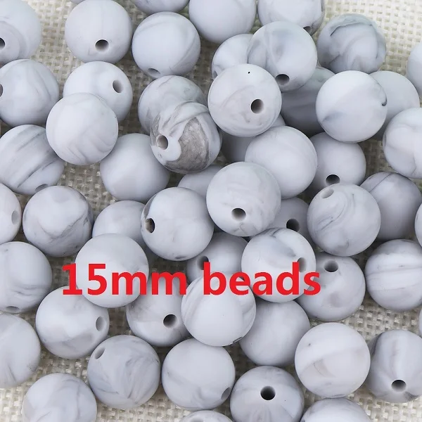 15mm- NO.0 Тыры. Синтетический каннабиноид класса дибензопиранов HU 10 шт. Силиконовые Бусины 9/12/15 мм Мрамор Детские Прорезыватели для зубов DIY ювелирных изделий Ремесла Цепочки и ожерелья соски-пустышки браслет-цепочка без добавления бисфенола А - Цвет: 15mm- NO.0
