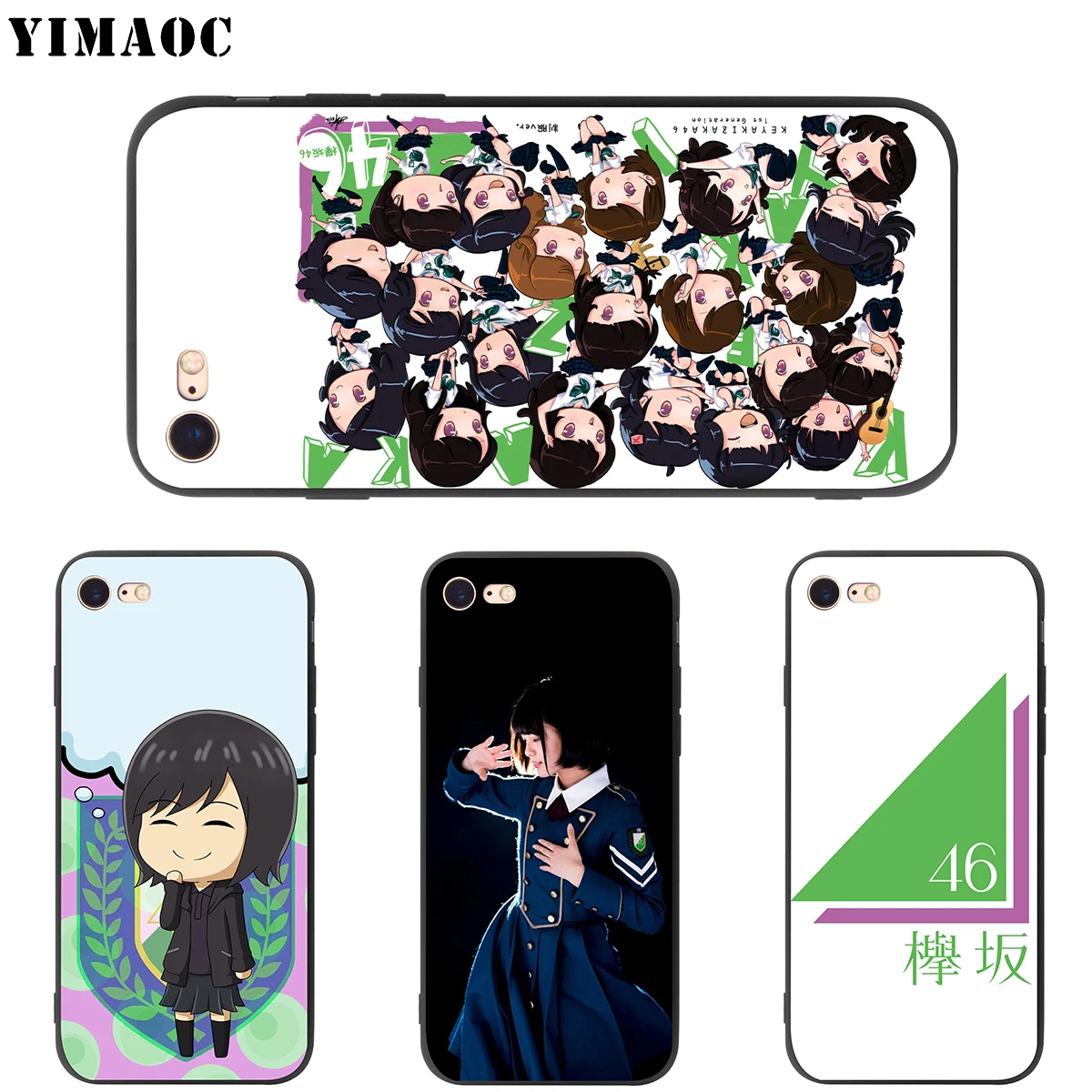 YIMAOC Keyakizaka46 мягкий чехол для Apple iPhone SE 2020 5 5s 6 s 7 8 Plus XR X Xs 11 12 Pro Max mini | Мобильные
