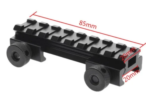 Алюминиевая винтовка Red Dot Scope 20 мм Picatinny Rail M3220|picatinny weaver|rail adapteradapter rail |