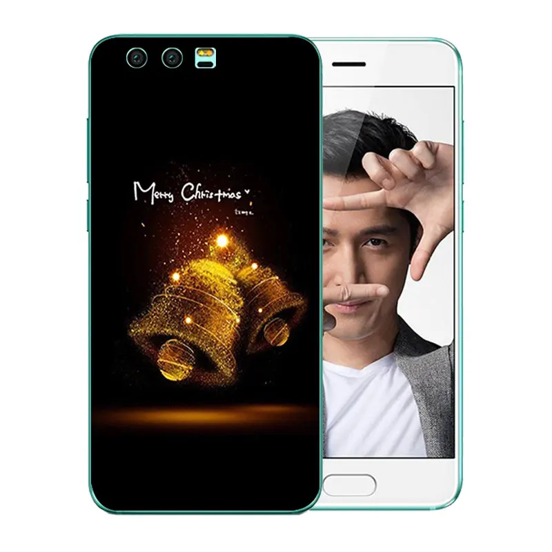Phone Cases For Huawei Honor 9 Case Cover 5.15 inch Merry X'MAS Pattern Soft TPU Back Covers Coque Honor9 Funda |