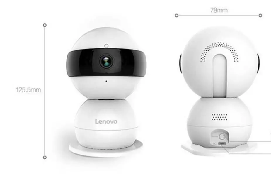 Оригинальная lenovo sneeuwpop SR ip камера Wi Fi Draadloze мини 1080 P bewakingscamera Babyfoon HD nachtzicht и PTZ