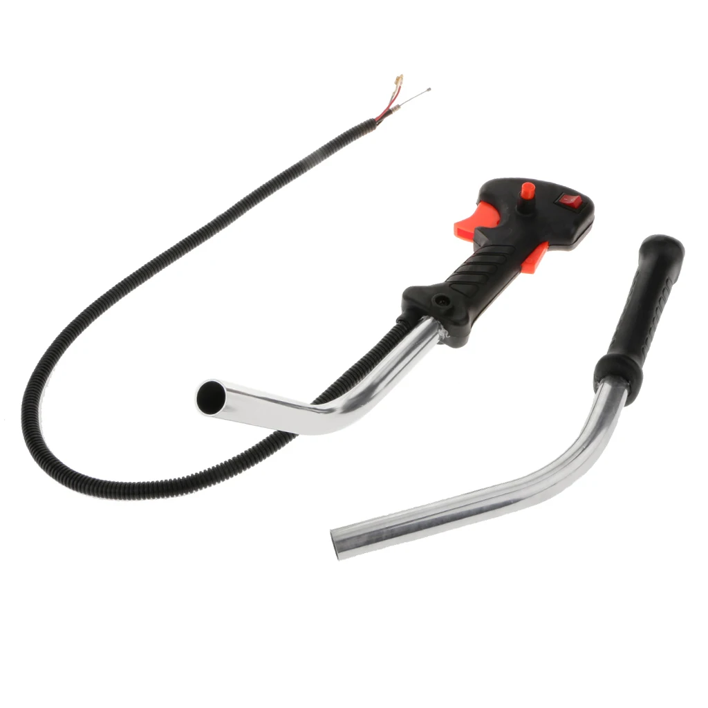 Универсальная газонокосилка Strimmer кусторез трубка Ручка переключатель+ триггер кабель