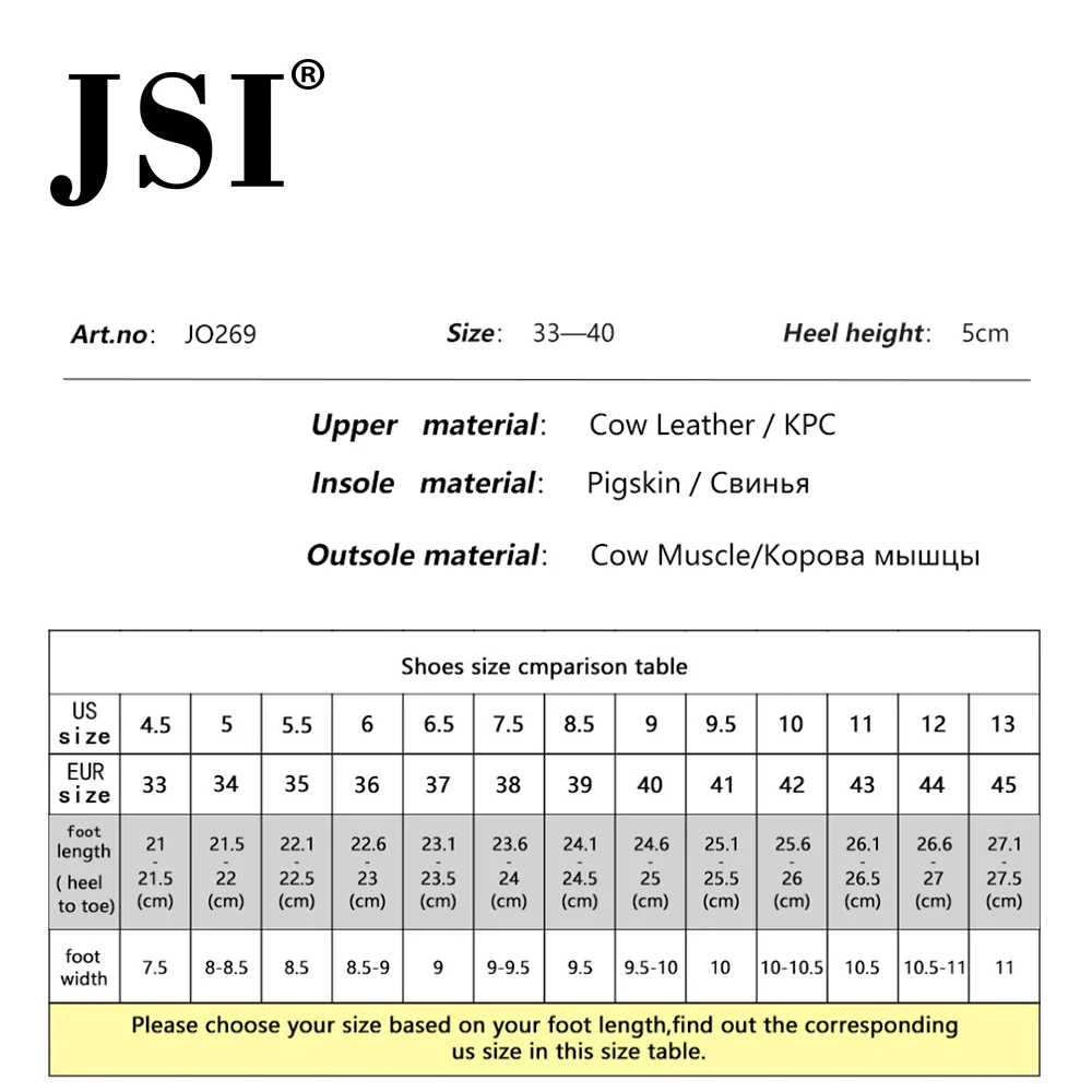 

JSI Winter Ankle Boots Genuine Leather Women Boots Fashion Ankle Boots Med Heel Ladies Shoes Round Toe Lace-Up Women Boots JO269