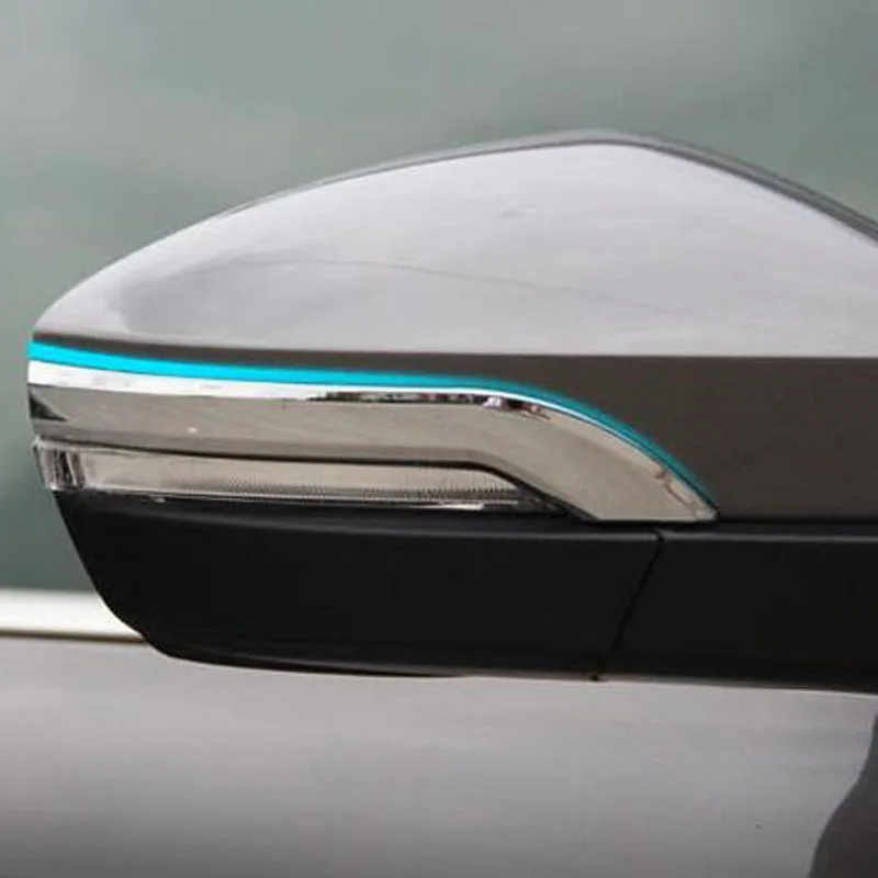 High Quality Car Accessories ABS Chrome Door Mirror Moulding Cover For Skoda Octavia 2014 | Stickers