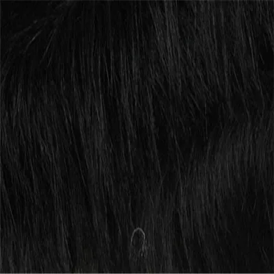 black Года! разноцветная ткань из искусственного меха, имитация меха животных, велюровая ткань для шитья, за штуку. 1 штука-50 см* 80 см - Цвет: black