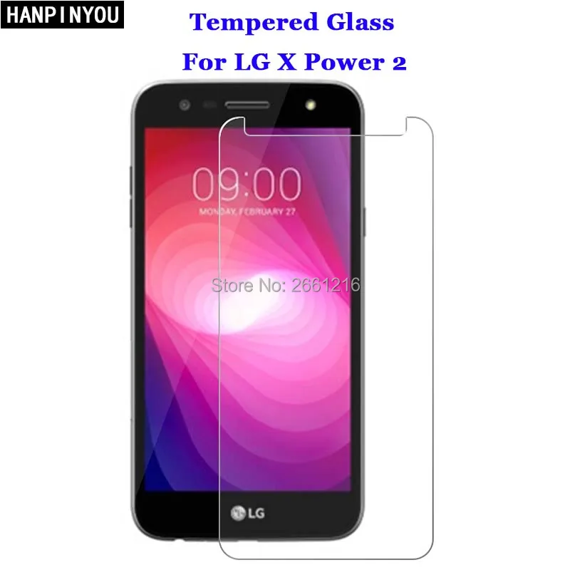 Для LG X Power 2 закаленное стекло 9H 2.5D Премиум Защитная пленка для экрана II / power K10 5