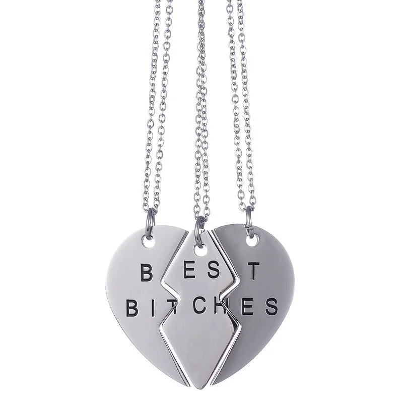 Подходящий комплект брелков лучшие судейки ожерелье из нержавеющей стали с