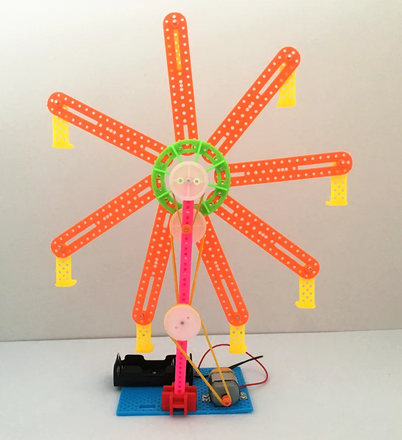 Happyxuan собрать DIY колесо обозрения дети Science проекты наборы для экспериментов