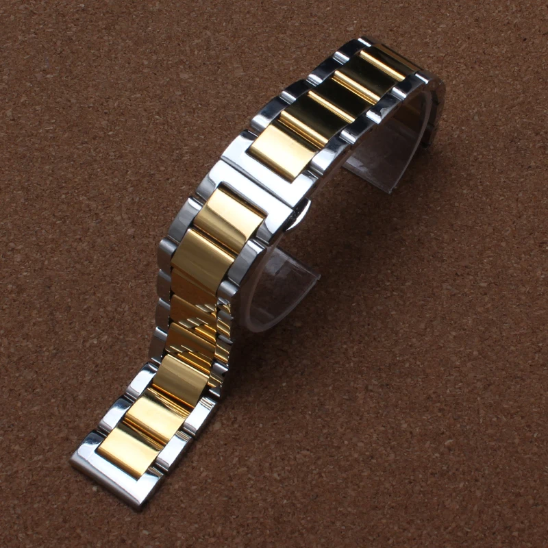 Ремешок для часов из полированной нержавеющей стали 18/20/22/24 мм|steel circles|steel bar cutting