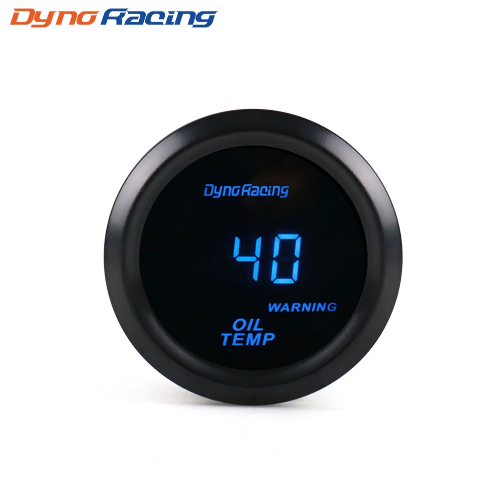 Dynoracing датчик температуры масла 2 &quot52 мм Цифровой 40 150C синий светодиодный с сенсор