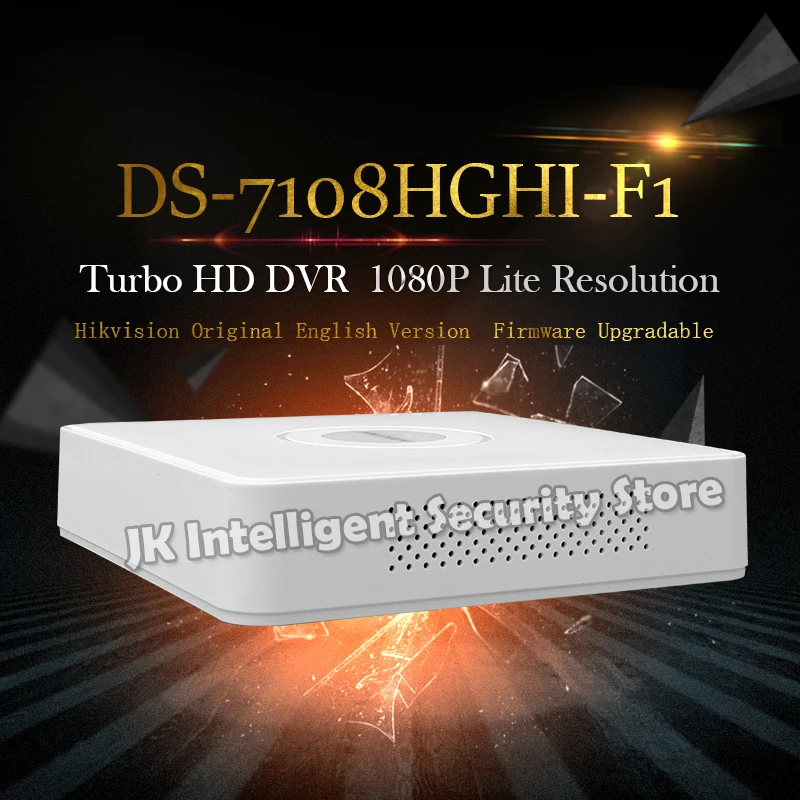 Hikvision ds-7108hghi-f1 Turbo HD DVR H.264 1 SATA 8ch CCTV двухстороннее аудио dvr для аналоговых HDTVI AHD