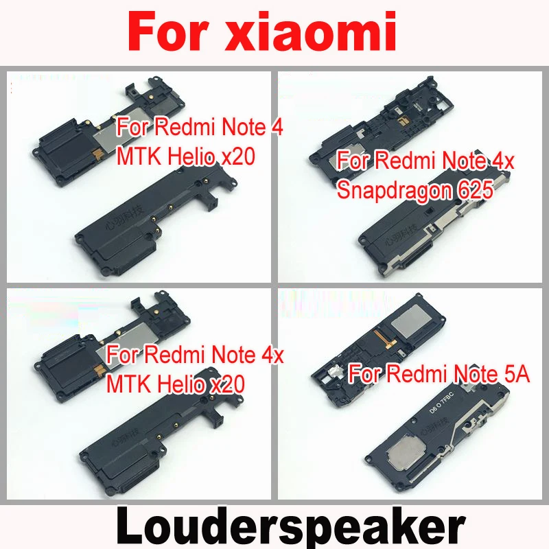 

Loudspeaker Loud Speaker Buzzer Ringer For Xiaomi Redmi Note 4X / Note 4 Note 5A 5X A1 phone parts