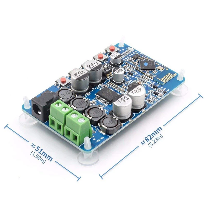 TDA7492P Bluetooth 4 2 CSR8635 ресивер усилитель аудиоплата 2x50 Вт для 4/6/8/16 Ом Фотоэлементы