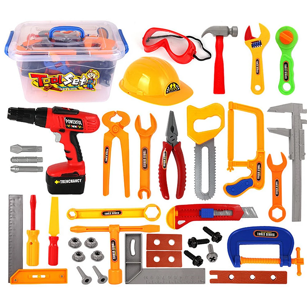1 Set Pretend Play Educational Children Tools Repair Toys Baby Early Learning Engineer Maintenance Tool | Игрушки и хобби