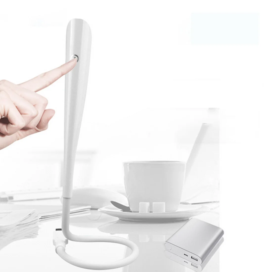 Портативный Гибкий мини светильник с 14 светодиодами ультраяркая Светодиодная