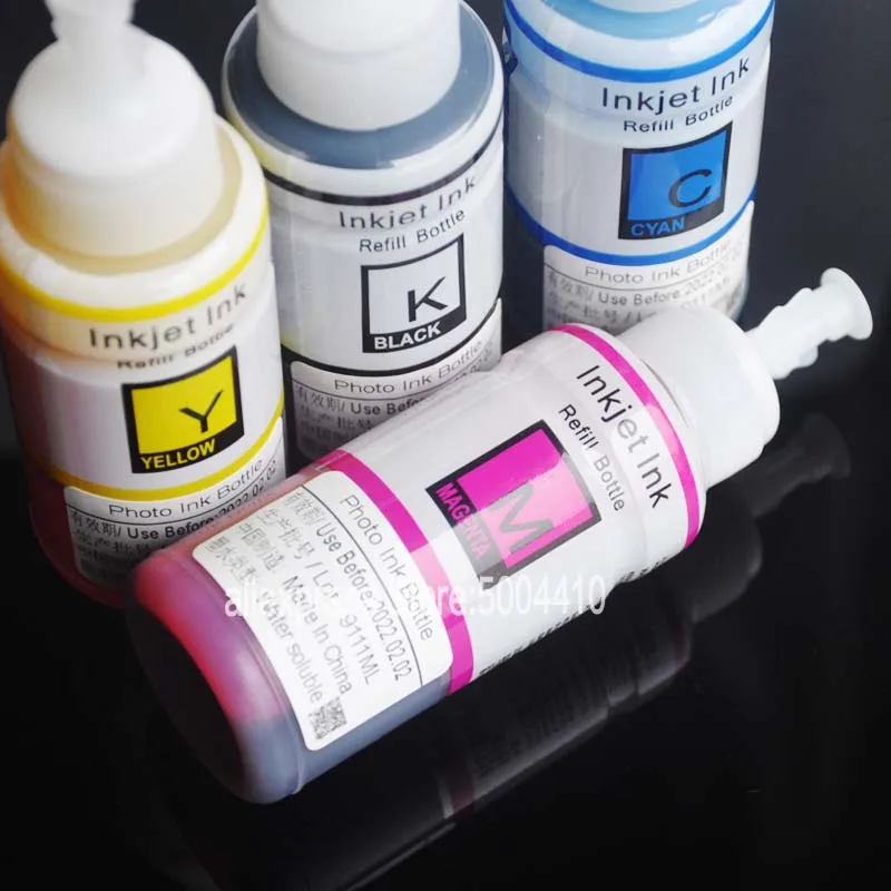 For Epson L200 L220 Ink Ecotank ink bottle multipack 664 Kit 70ML BLACK | Компьютеры и офис