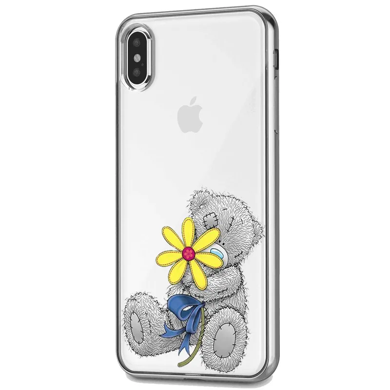 silicone phone case For iphone XS Max Tatty Teddy Me To You Bear Phone Covers iPhone 11Pro 5 SE 6S 7 8plus XR | Мобильные телефоны