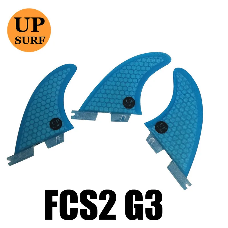 04 G3 Плавники для серфинга FCS2 плавники G5/G7/G3 светильник синий FCS II три плавника набор стекловолокна дизайн синий, красный, желтый, черный, белый, зеленый цвет - Цвет: 04 G3