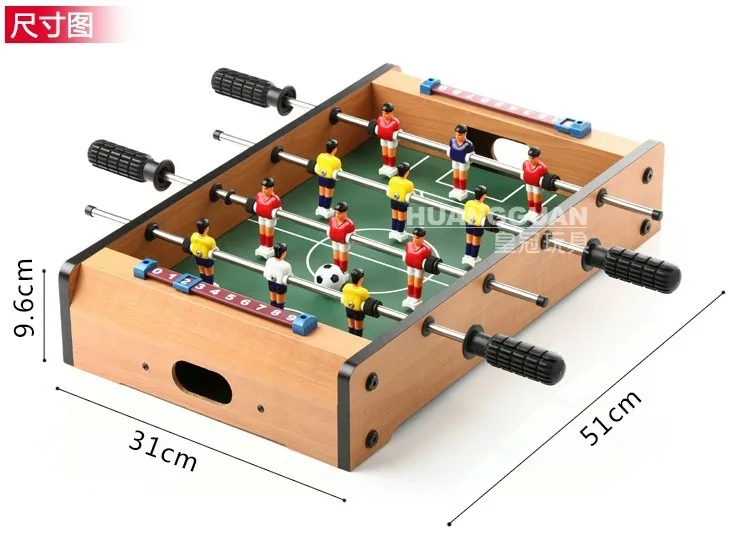 ALHGWJ14 Wooden table football bar entertainment game children home parent-child interaction kid gifts |