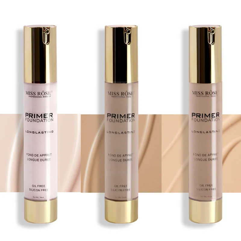 new MISS ROSE Mousse Foundation Natural Bare Makeup 30ml Liquid Women Cosmetic Concealer Oil Control Base Make Up | Красота и