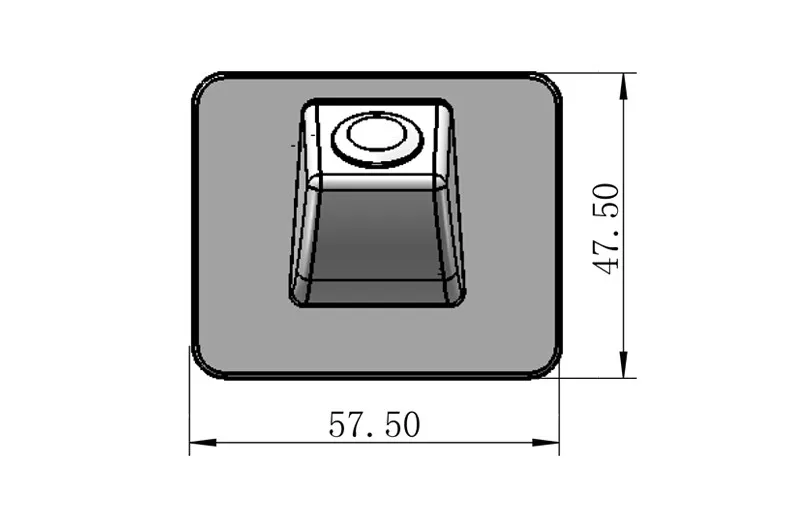 HD Беспроводная автомобильная парковочная камера заднего вида с ночным видением