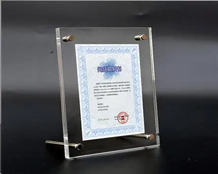 

Free shipping Acrylic frame table, table frames 8 inch acrylic frame 10 "