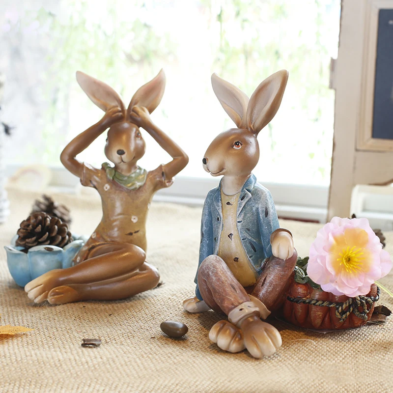 2 шт./компл. Ретро подсвечник в американском сельском стиле полимерный форме