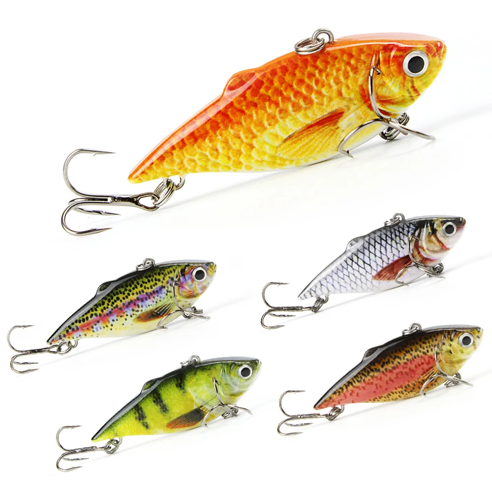 Mmlong 5 шт./компл. 2 &quot/8 6 г искусственная приманка Vib Crankbait Реалистичная для рыбалки