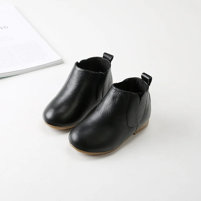 Зимние ботинки для девочек детей натуральная кожа сапоги детские зимние