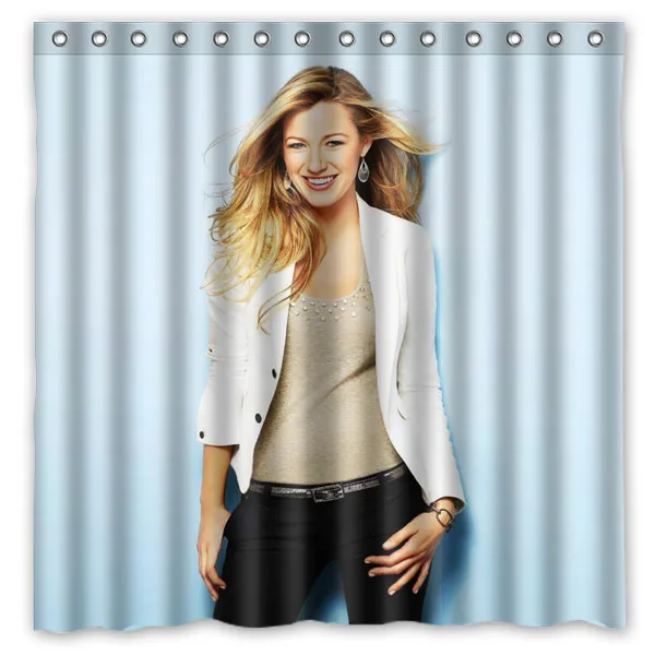 Блэйк Кристина живой Душ занавес водонепроницаемый Mildewproof полиэфирная Штора для