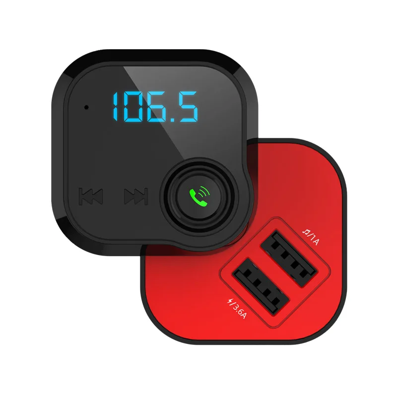 Jajabor Bluetooth автомобильный комплект громкой связи fm-передатчик стерео A2DP AUX аудио музыкальный плеер Поддержка TF карты/U диск слайд дизайн