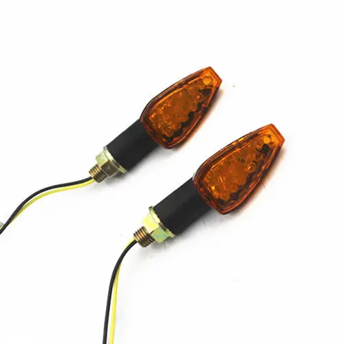 Универсальный мотоцикл 12v светодиодный указатель поворота световой индикатор