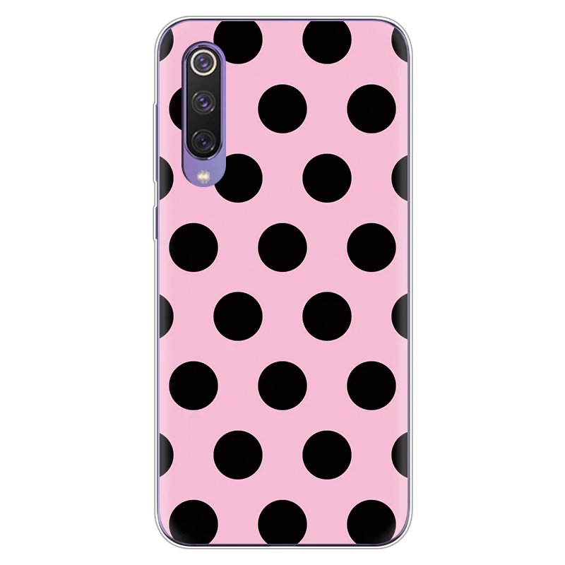 Мультяшный чехол для телефона s для Coque Xiaomi Mi 9 прозрачный милый подарок для пары Мягкая силиконовая задняя накладка из ТПУ чехол для Xiaomi Mi 9 SE чехол Capa
