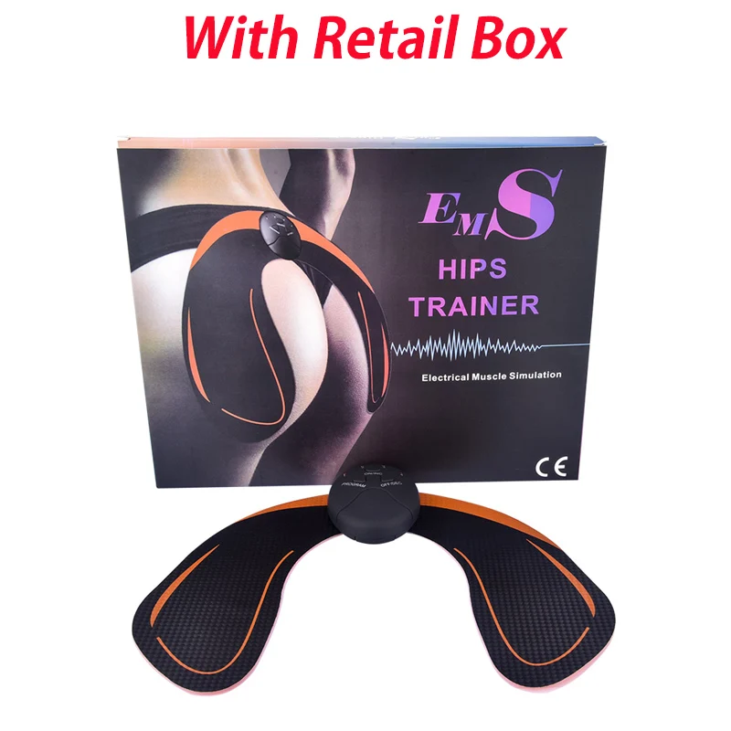 10 EMS Abdominal Hips Muscle Training Wireless Buttocks ABS Stimulator Fitness Professional Body Slimming Massager USA Stock - Цвет: 10