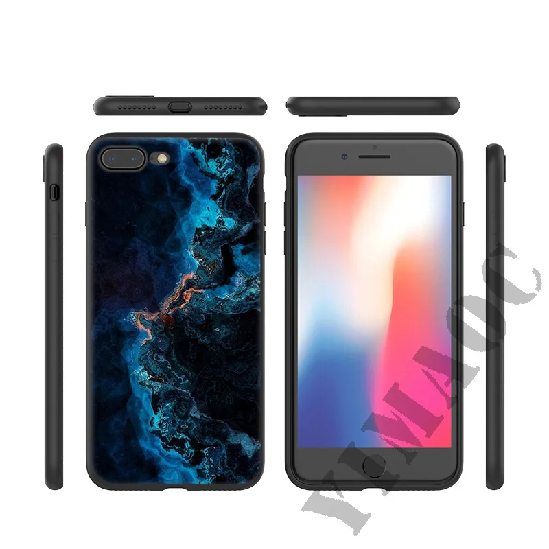YIMAOC Summer Beach Time Soft Silicone Case for iPhone 11 Pro Xr Xs Max X or 10 8 7 6 6S Plus 5 5S SE |