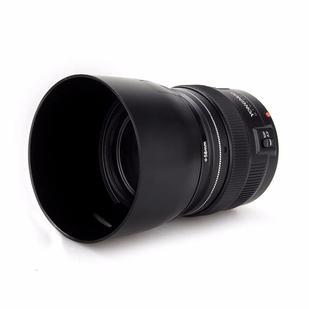 YONGNUO YN100mm F2 Средний телеобъектив основной объектив большая апертура Автофокус Объектив для Canon EOS Rebel камера AF MF с Чехол