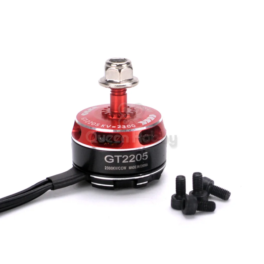 Одножильный провод GT2205 2205 2300KV с бесщеточным Мотором 3-4S для ZMR250 Robocat 270 VX210 FPV