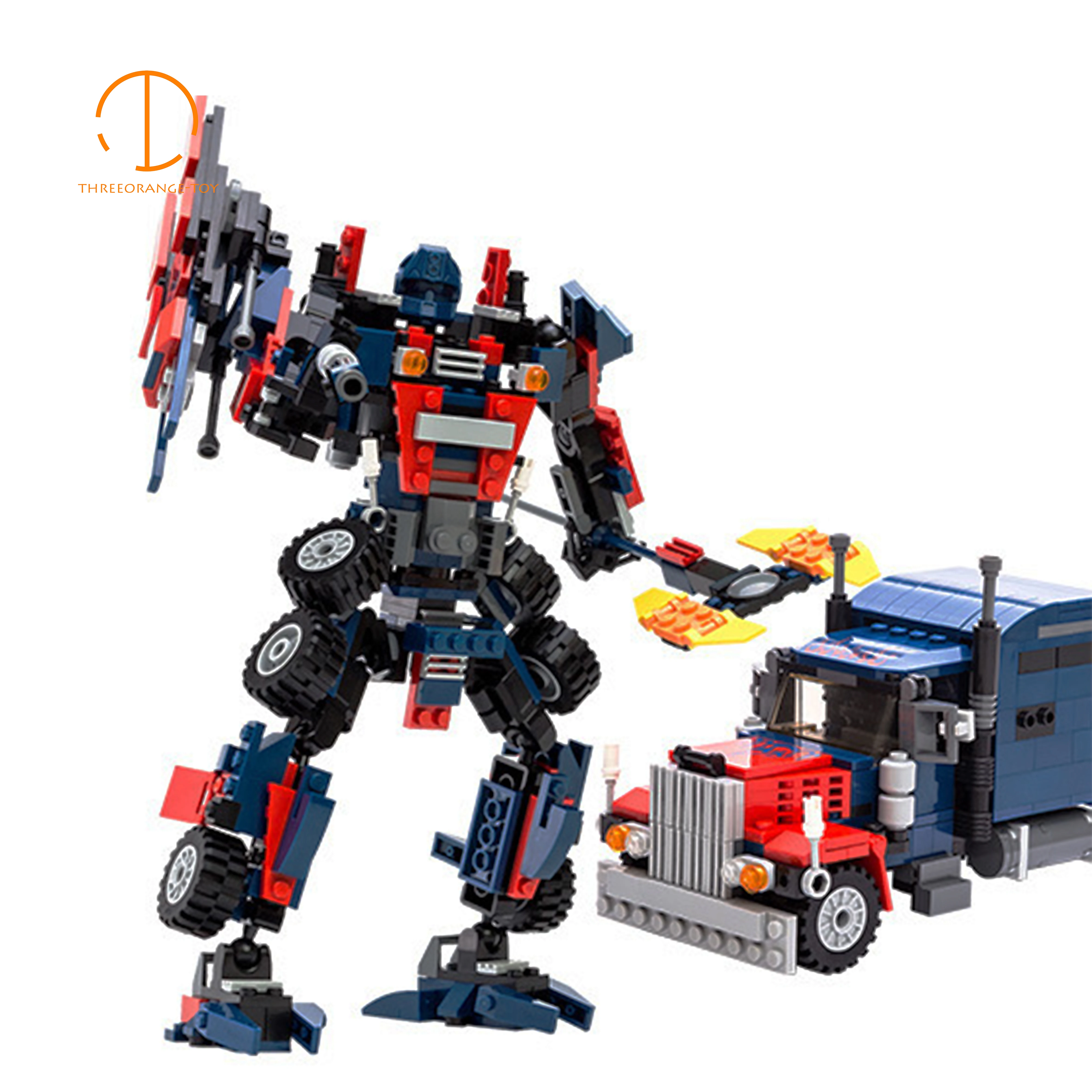 Трансформеры Оптимус грунтованный грузовик Technic Rotot transmor развития интеллекта