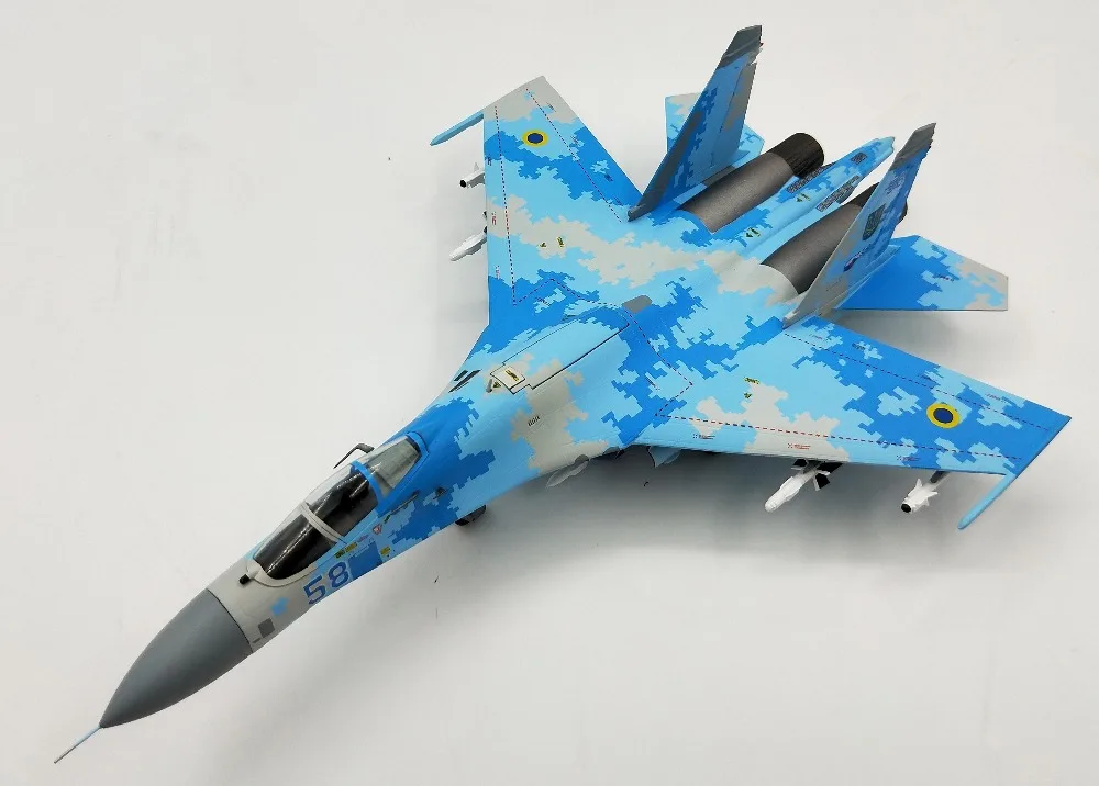 Редкое Специальное предложение 1:72 военная модель из сплава для украинской ВВС