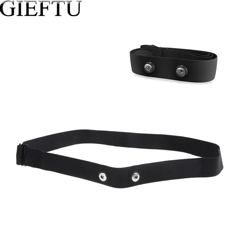 GIEFTU силикагель волокно эластичный нагрудный ремень ремешок для Garmin Wahoo Polar Sport