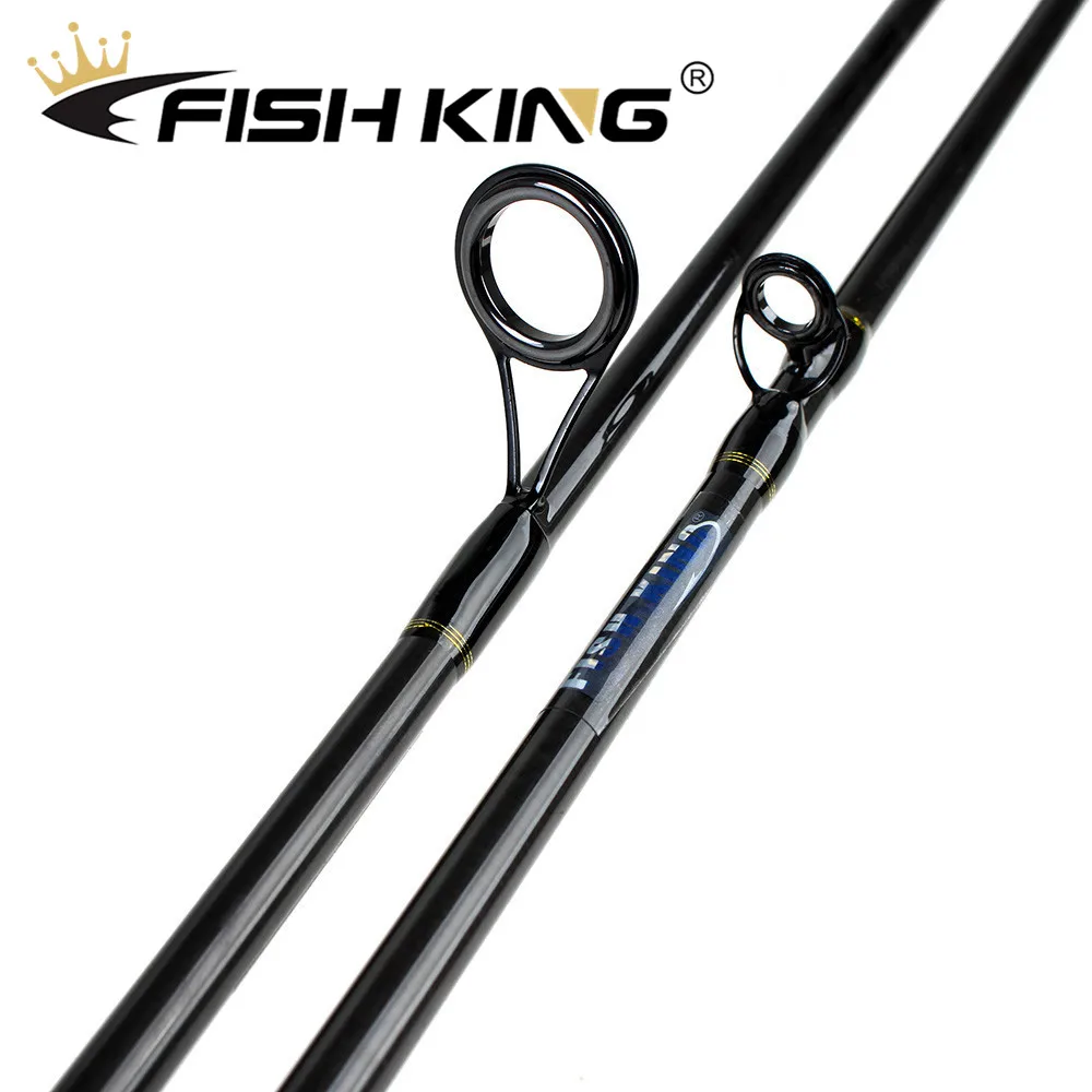 Карбоновая рыболовная удочка FISH KING 2 1 М 4 м наконечника секции вес приманки 15-45 г