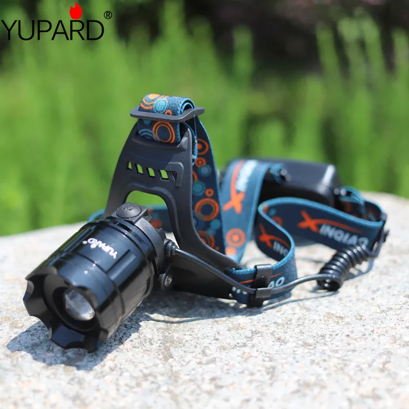 Налобный фонарь YUPARD Q5 5 Вт светодиодный Фонарь налобный для кемпинга охоты с