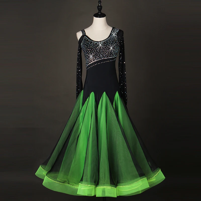 

new dress high-end ballroom modern dance costumes waltz