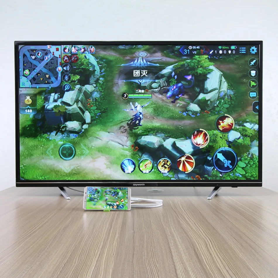 UCB C Hdmi кабель 2,0 для samsung s8 для MacBook google ультра высокой четкости кабель преобразования USB-C HDMI адаптер