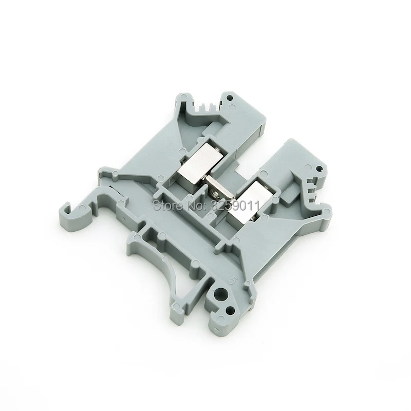 20PCS UK-5N Mounted Screw Clipping Terminal Block 5.0mm square general purpose terminal connection board | Обустройство дома