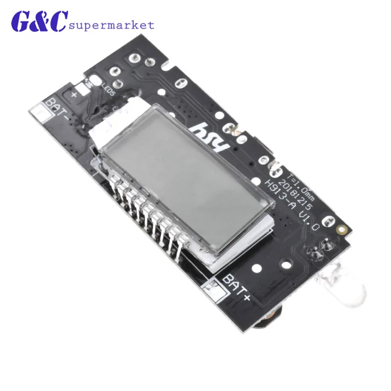 Двойной USB 5 V 1A 2.1A мобильный Банк питания 18650 зарядное устройство PCB модуль