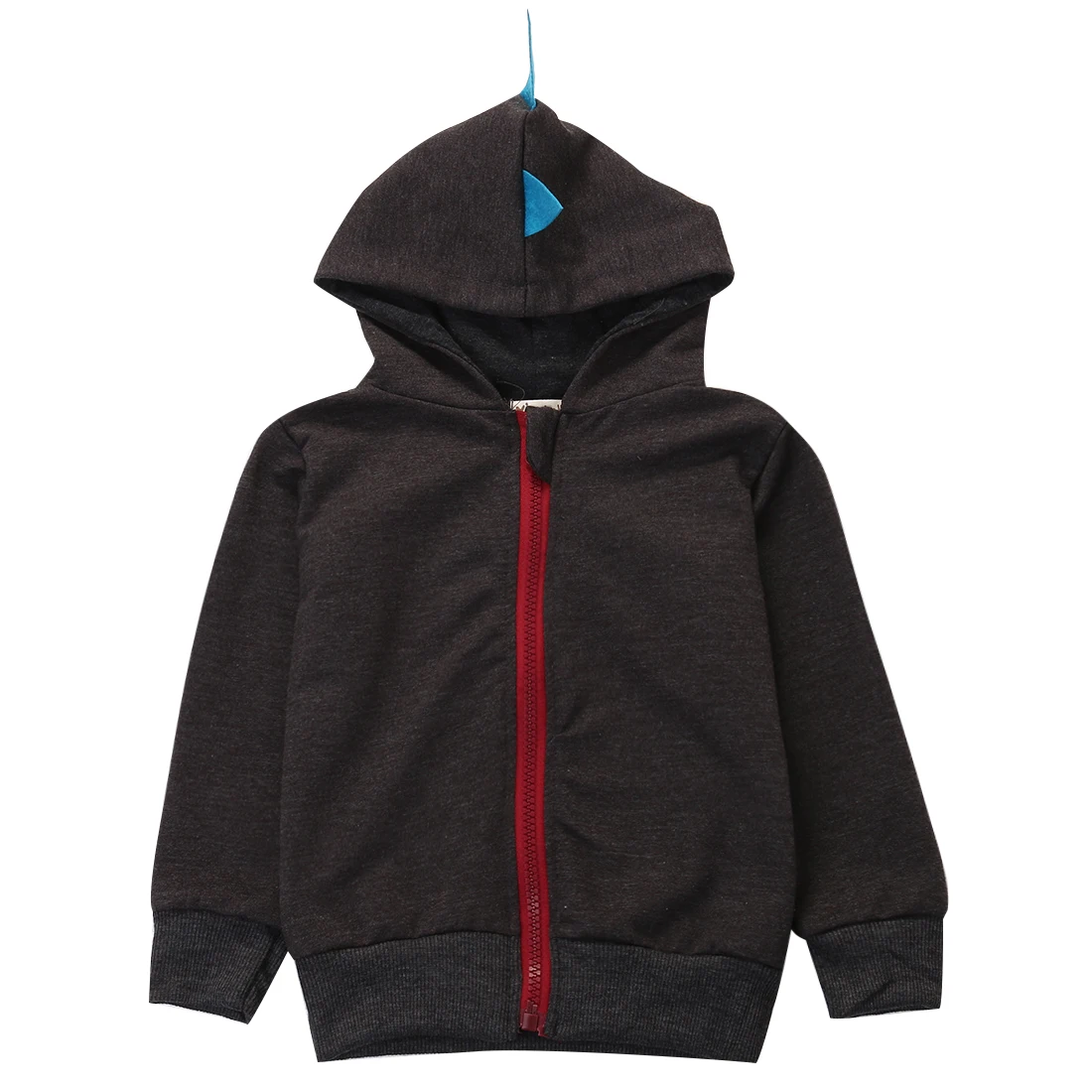 Модные толстовки на молнии с принтом динозавра для маленьких мальчиков