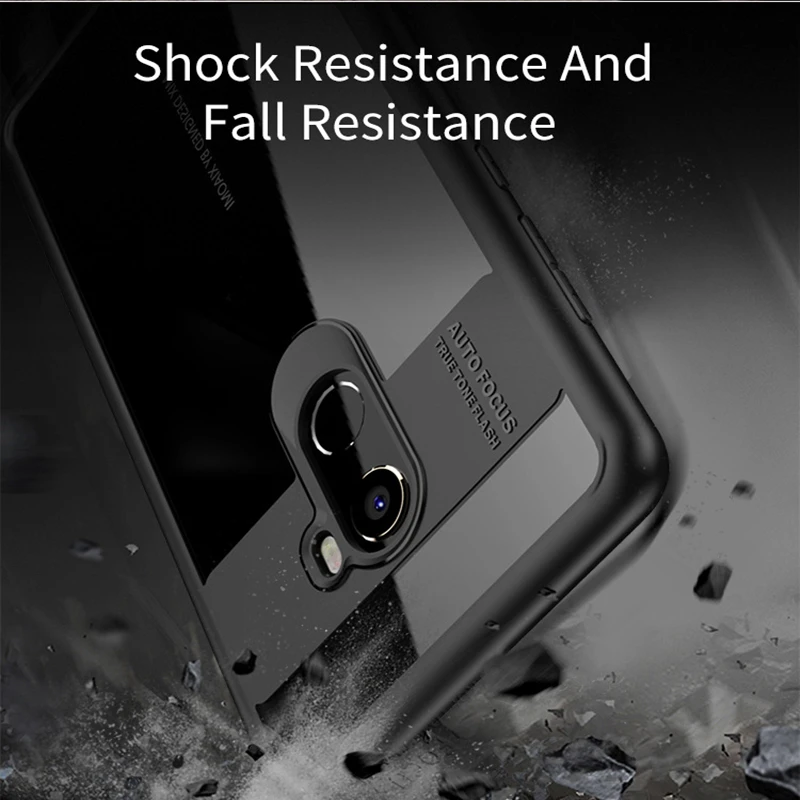 Xiaomi mi x 2 Чехол крышки Aojun прозрачный силиконовый Гибридный противоударный чехол
